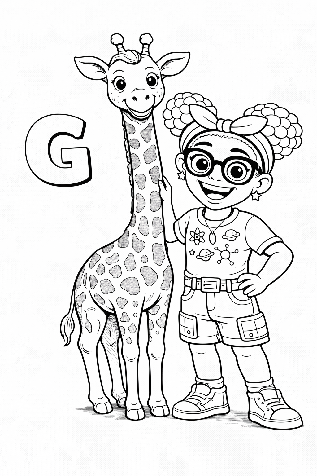 JaieNerd Learning Adventures: Coloring and Activity Book for Curious Kids (Re-Printable eBook)