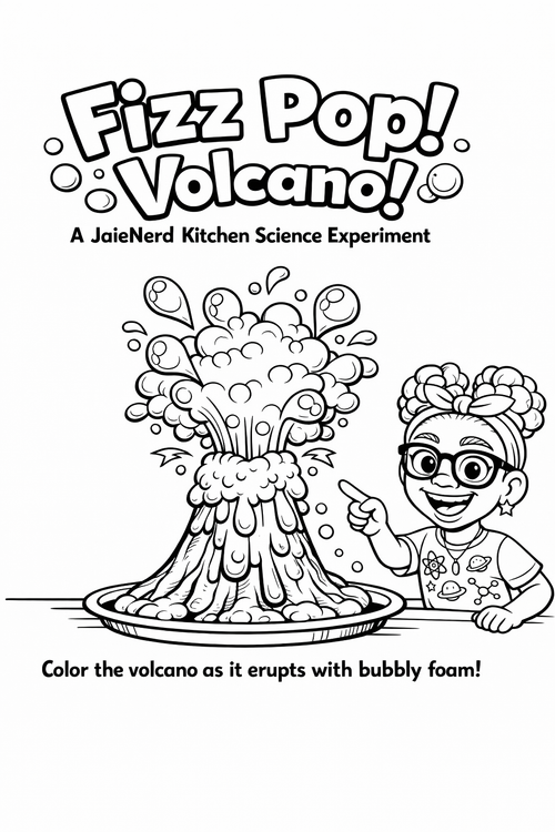 JaieNerd Kitchen Science : Coloring and Activity eBook